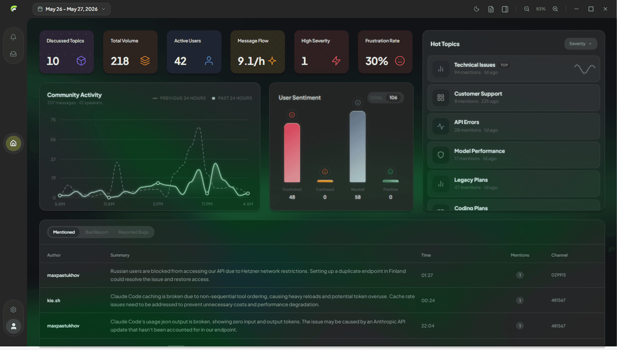 app screen
